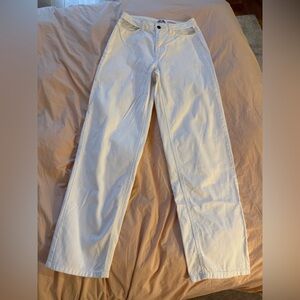White jeans